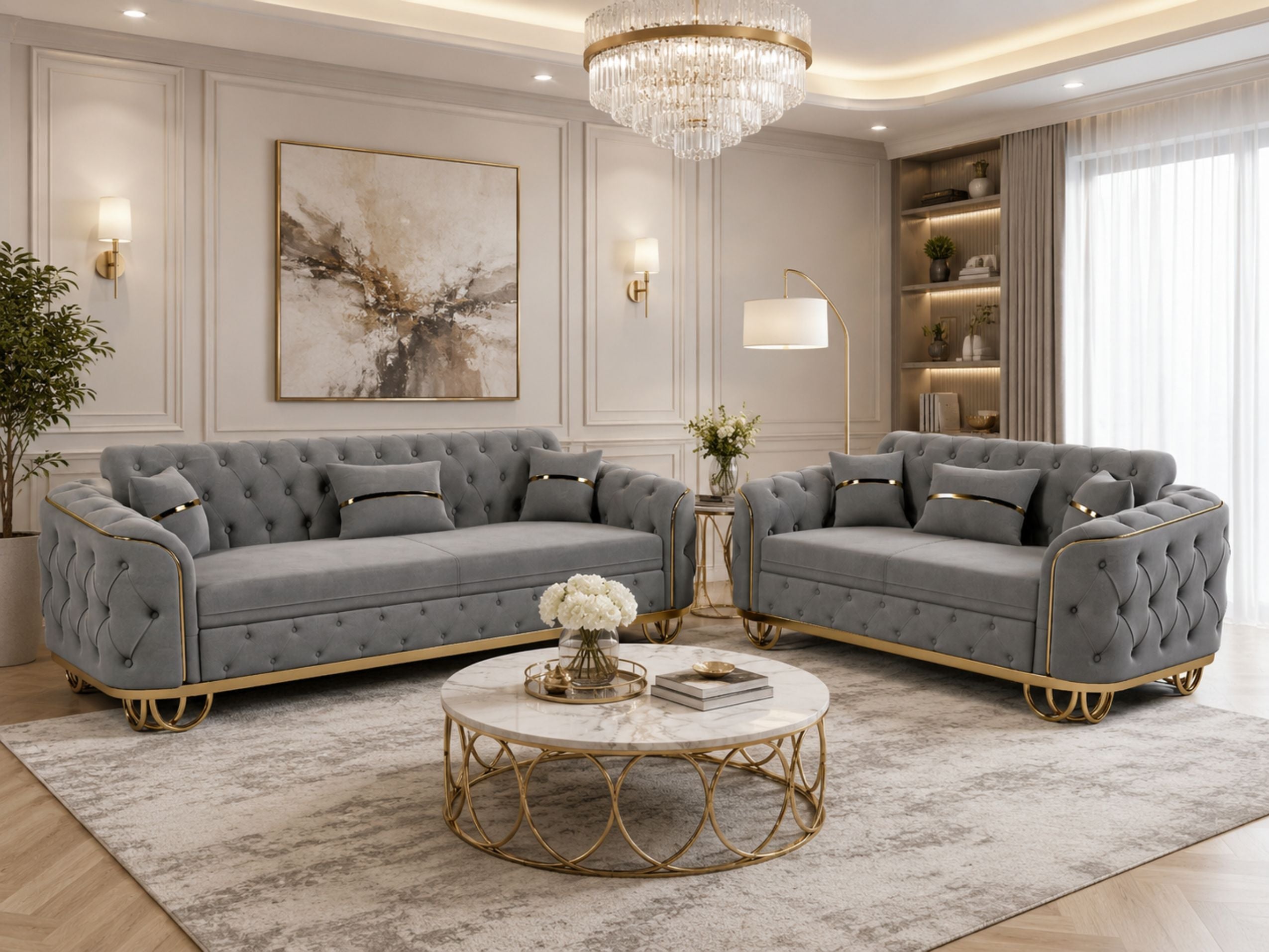 Almira sofa - Dark Grey