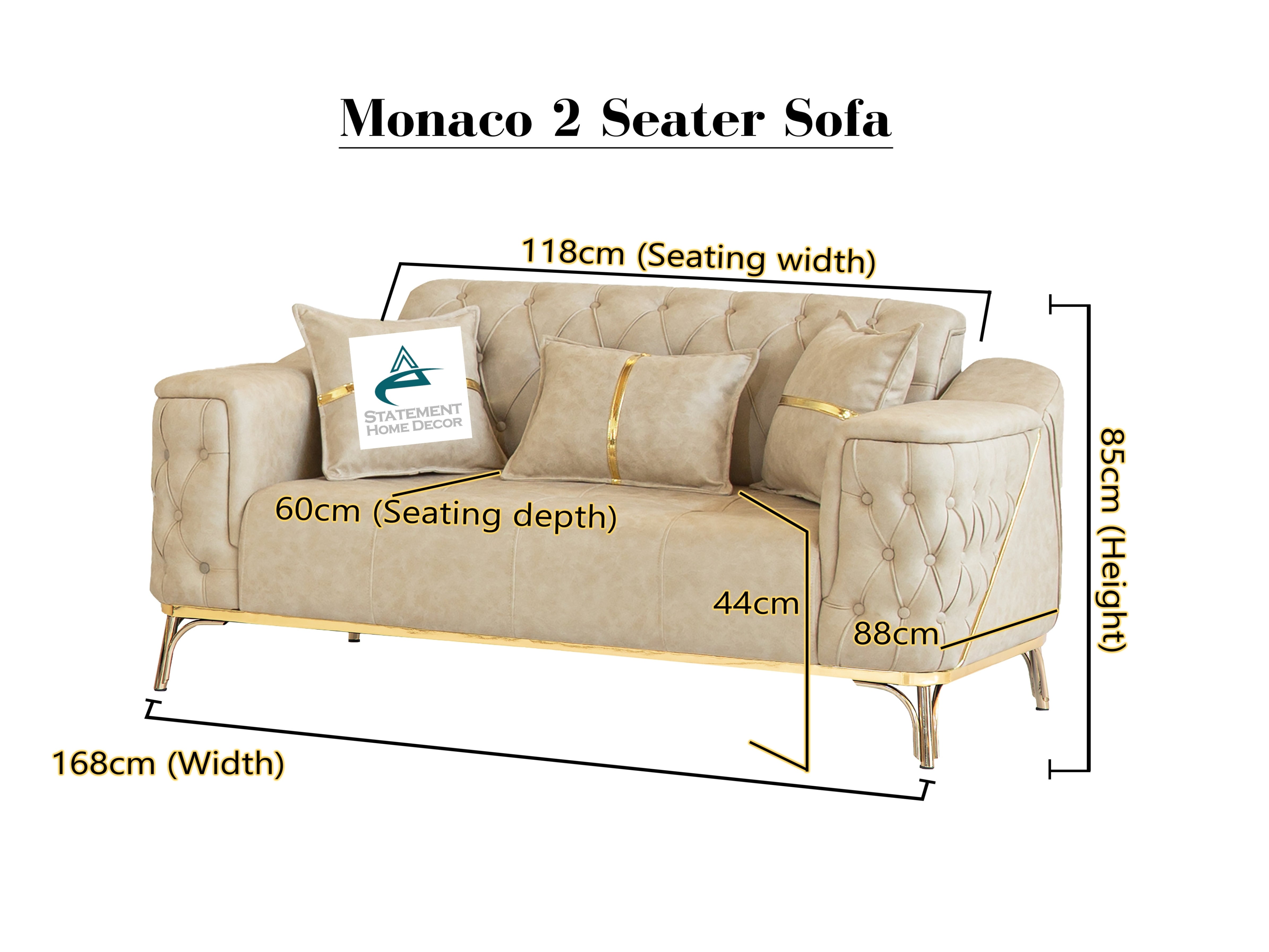 Monoco sofa- Beige