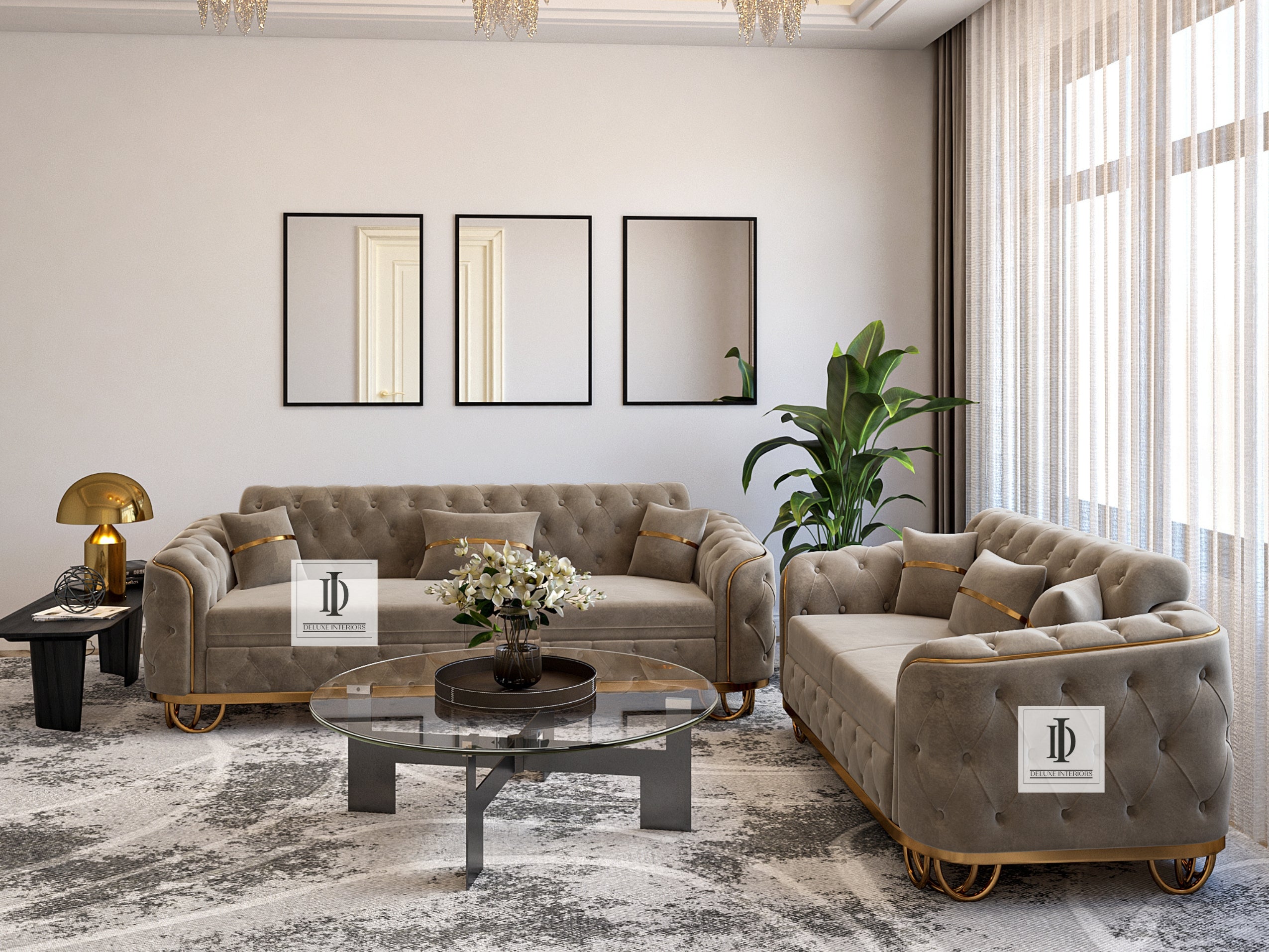 Almira sofa - Beige