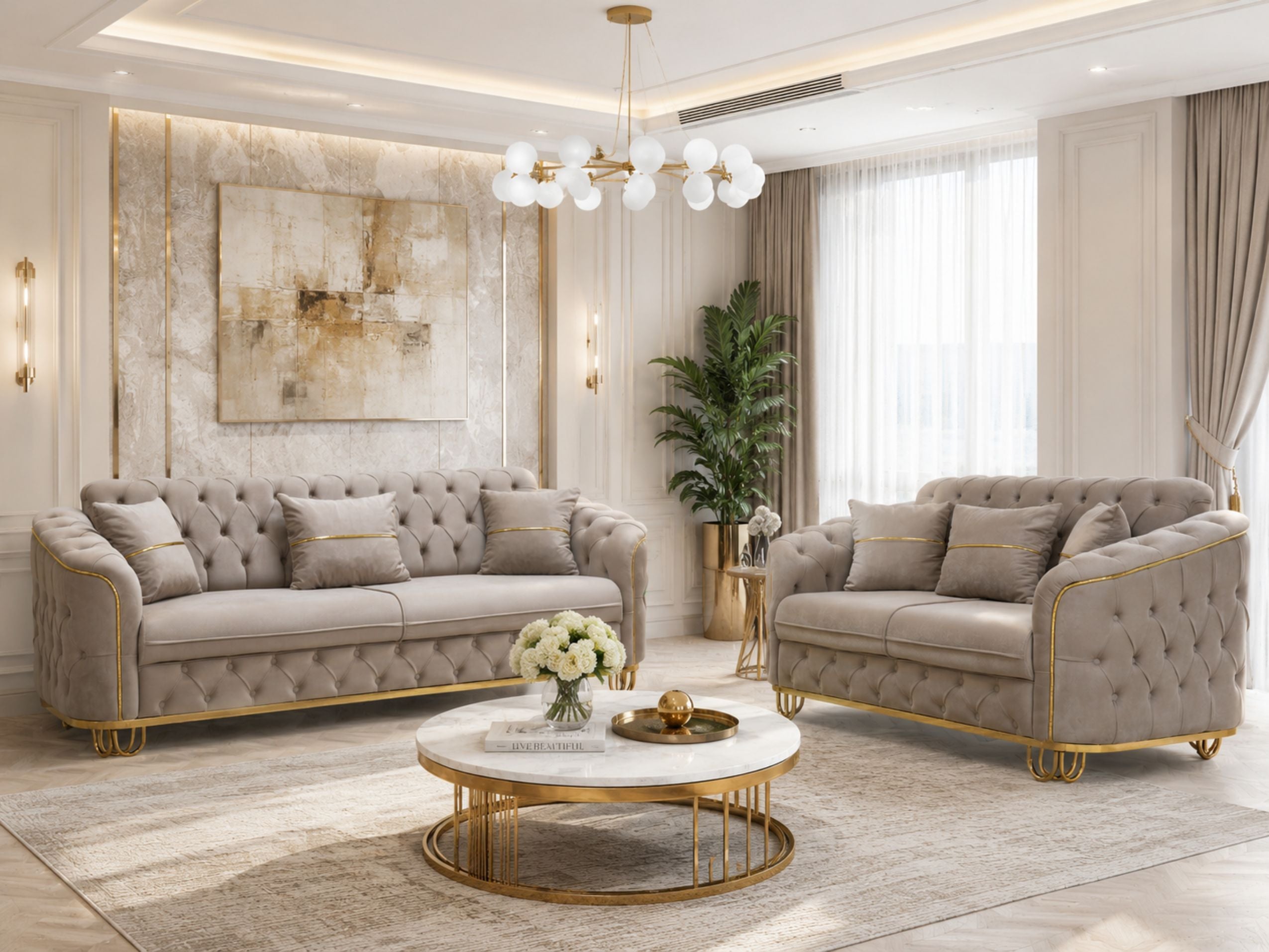 Almira sofa - Beige