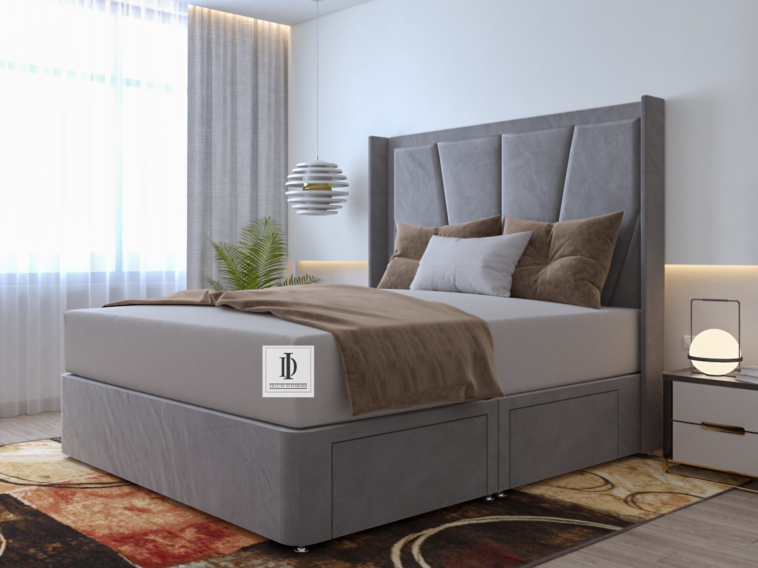 Manchester Winged Divan Bed