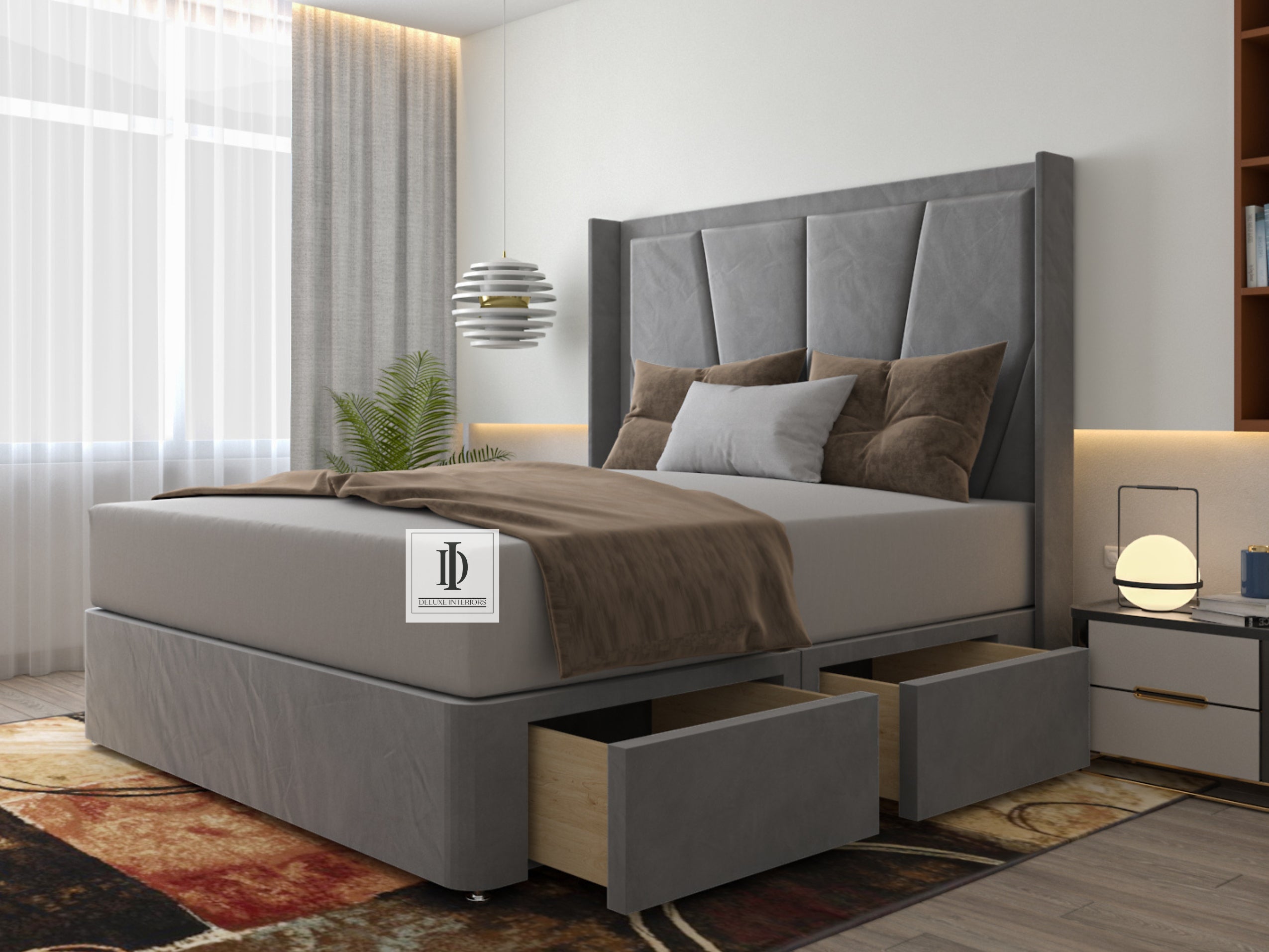 Manchester Winged Divan Bed