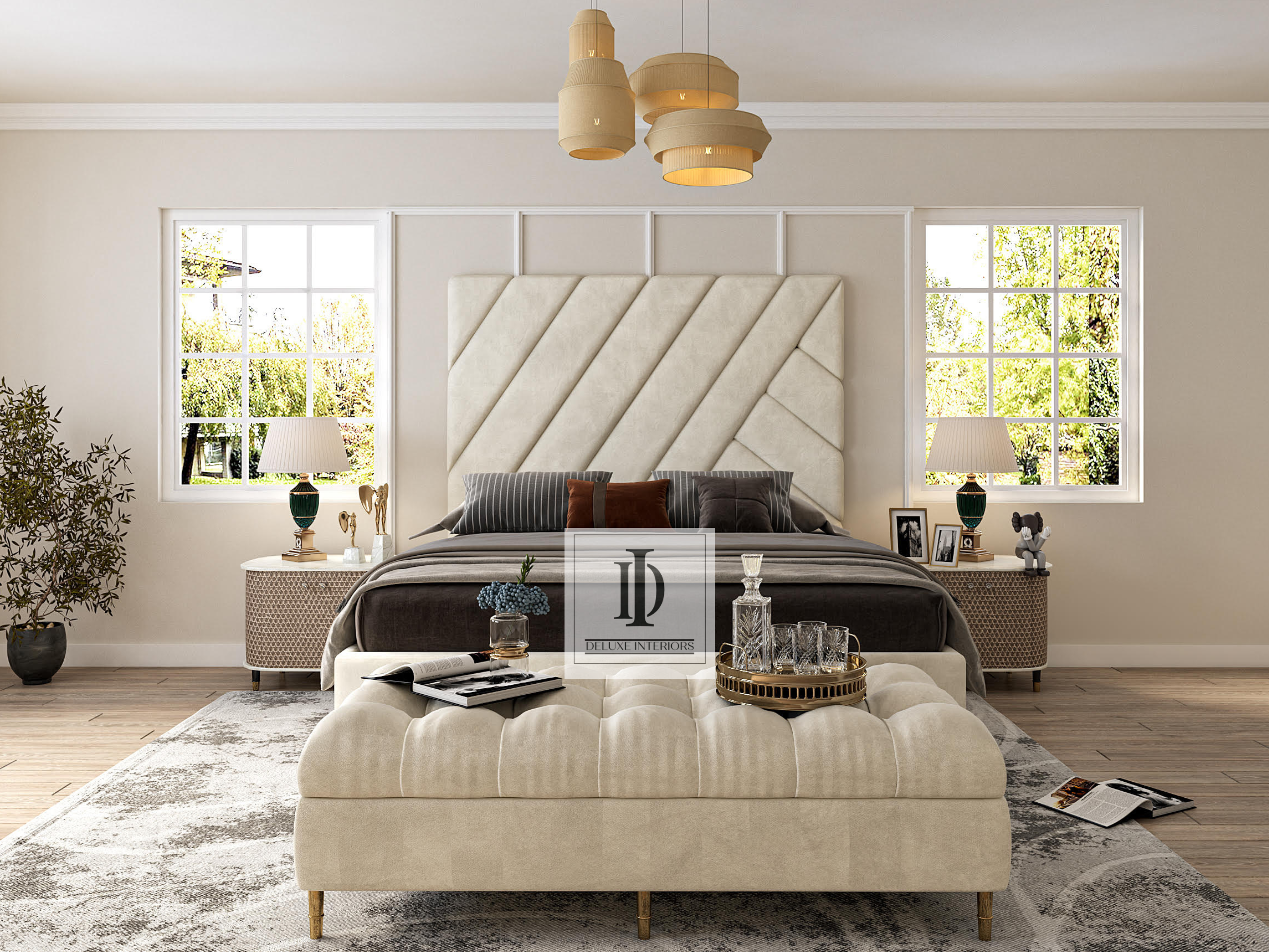 Brookside platform hot sale bed frame