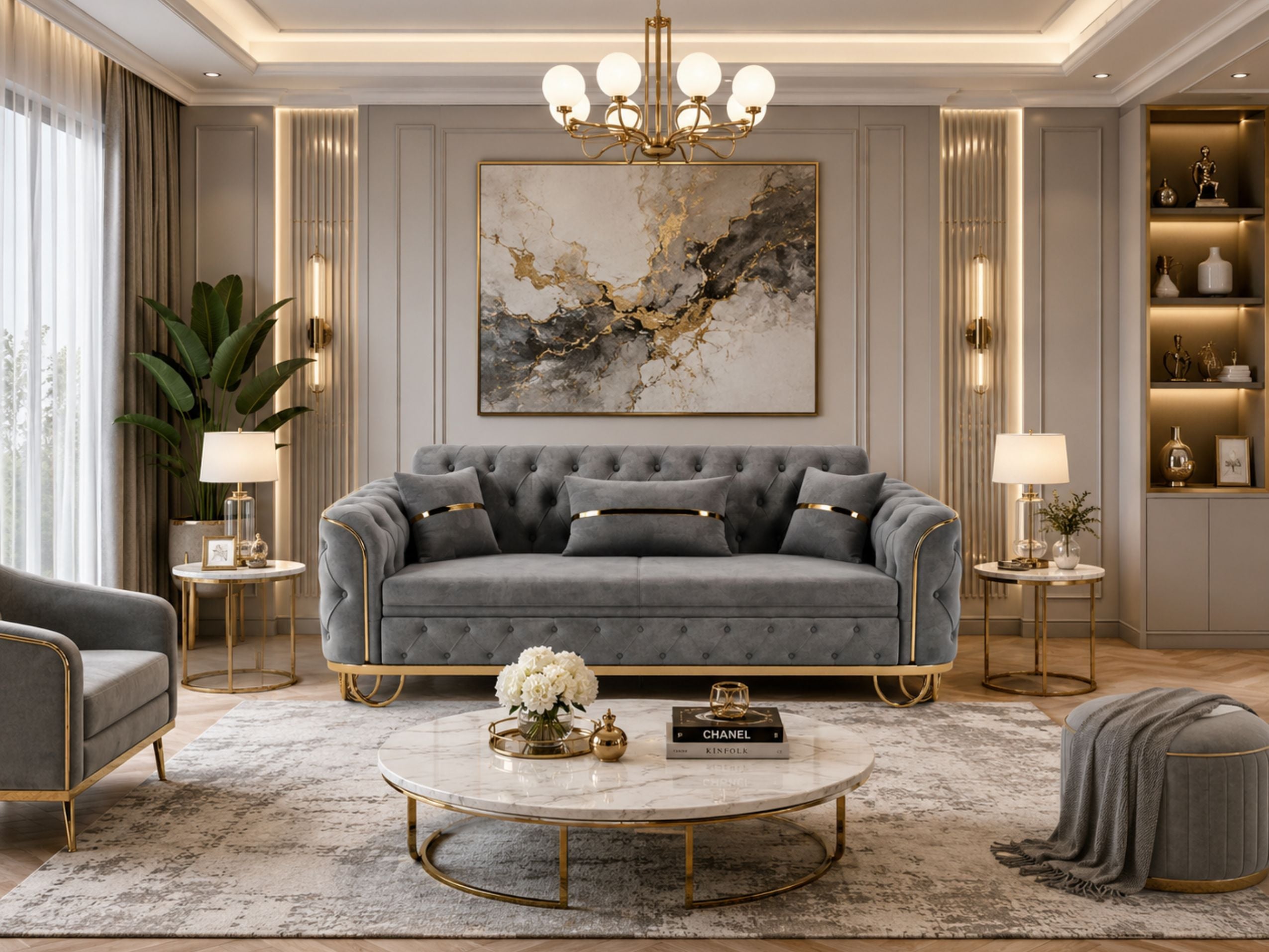 Almira sofa - Dark Grey