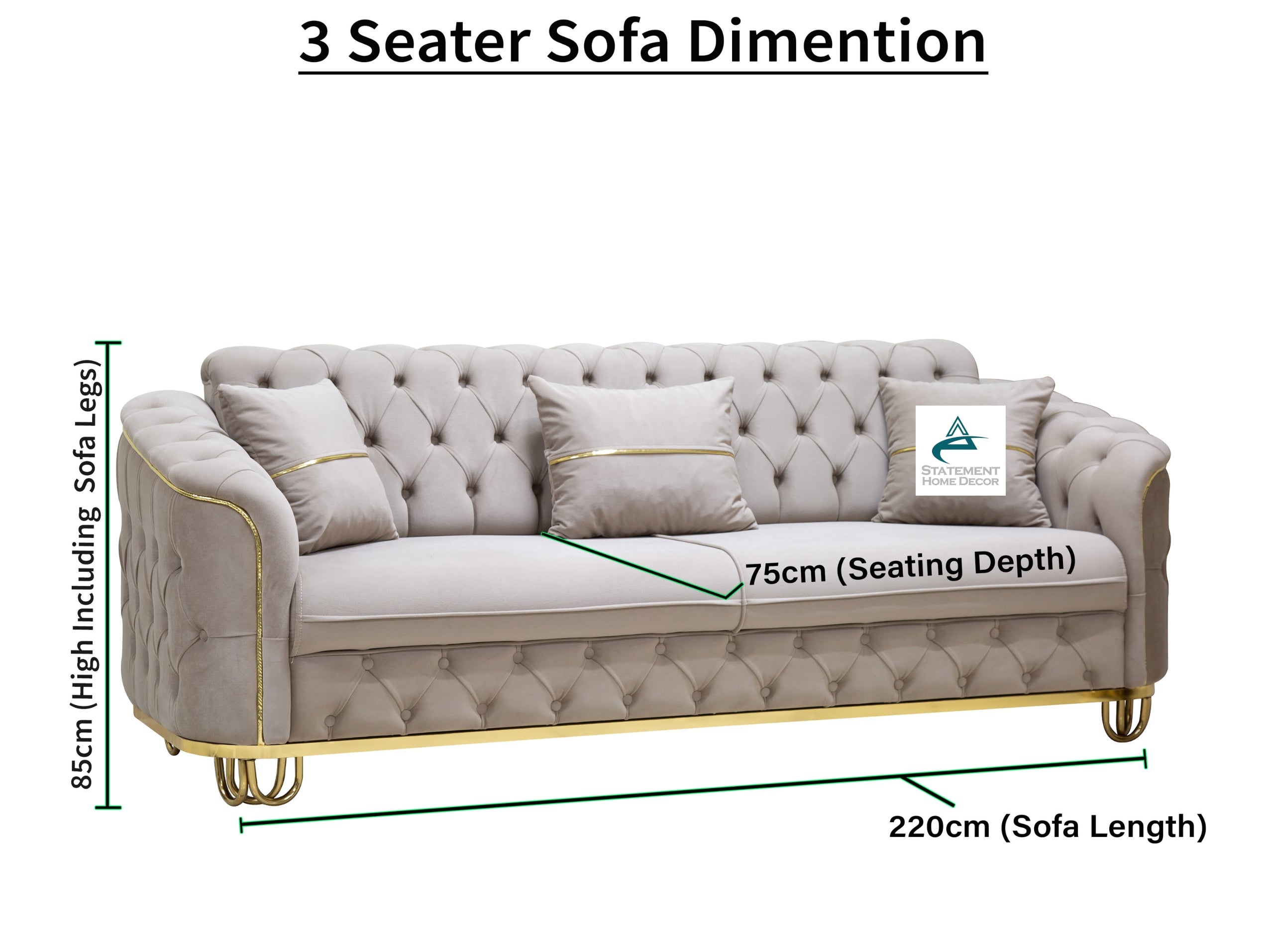 Almira sofa - Beige