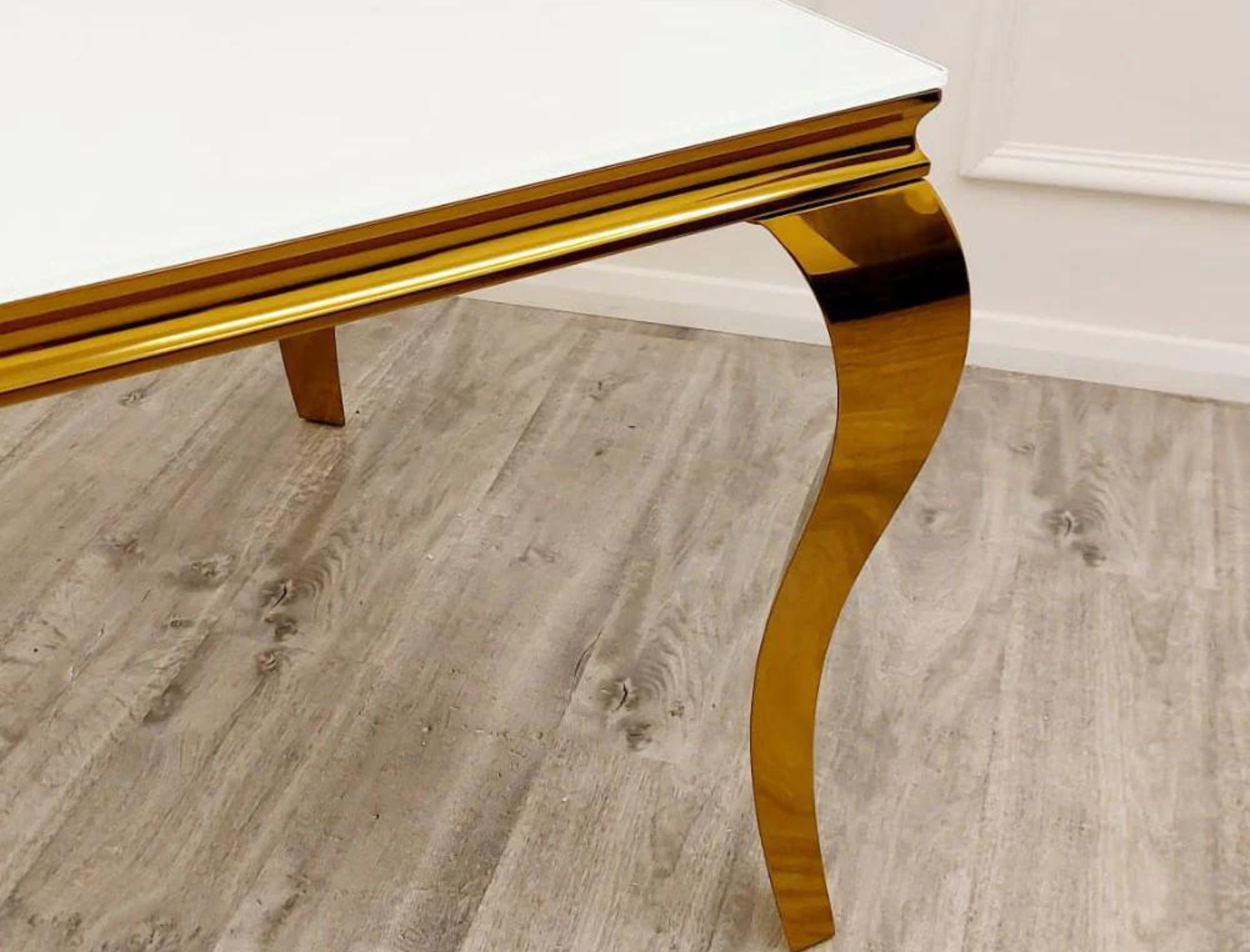 Louis Gold Dining Table