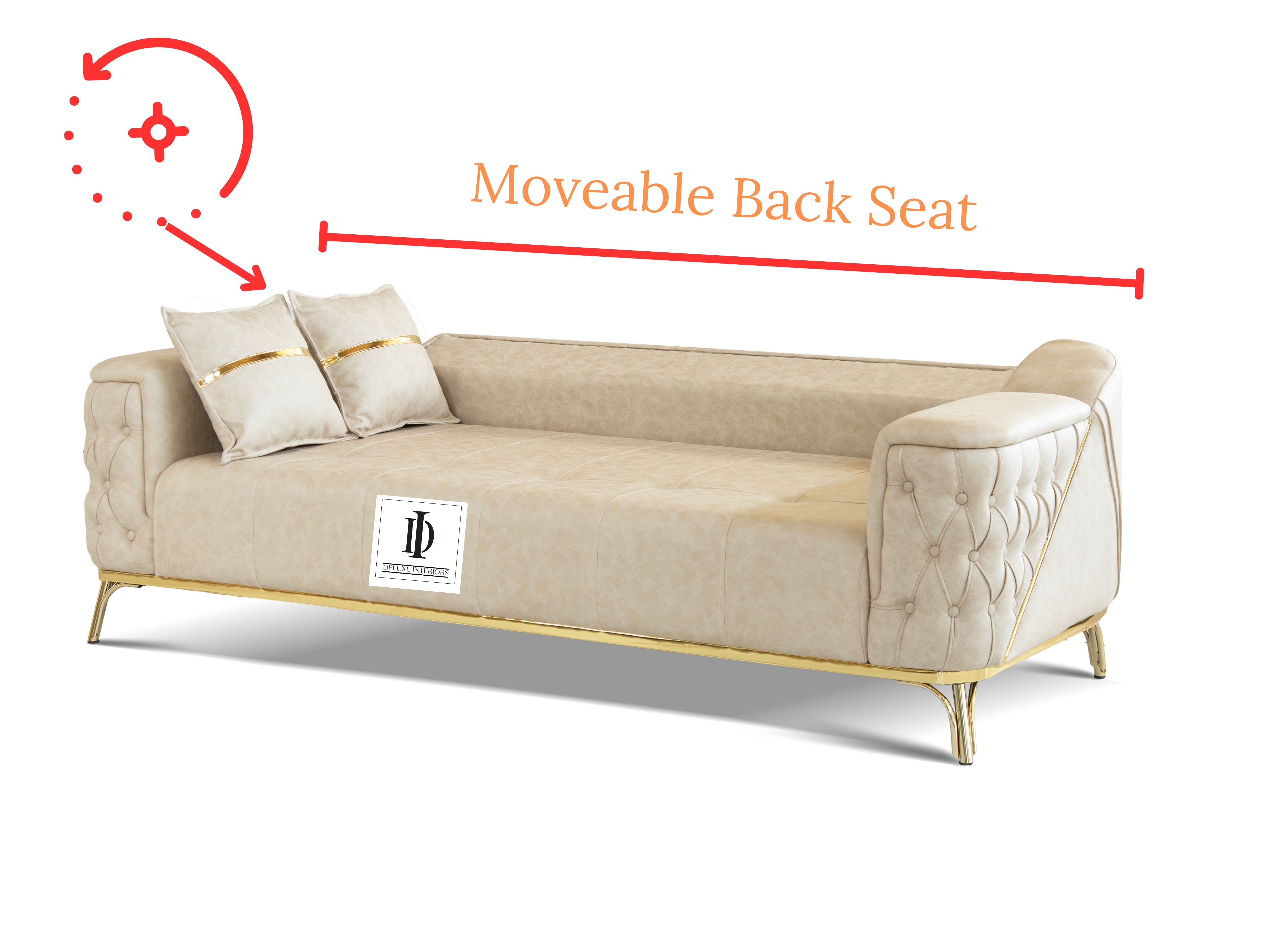 Monoco sofa- Beige