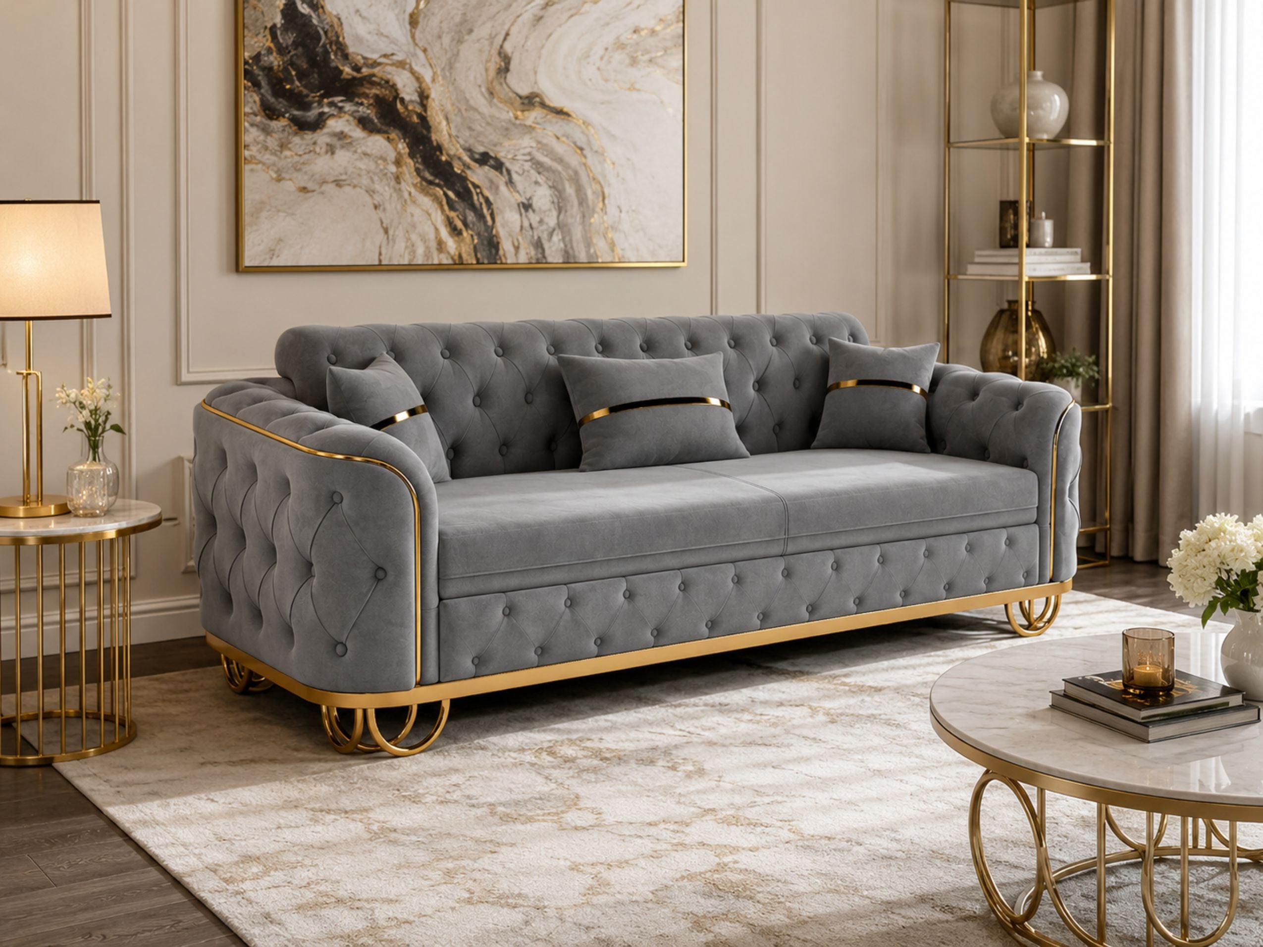 Almira sofa - Dark Grey