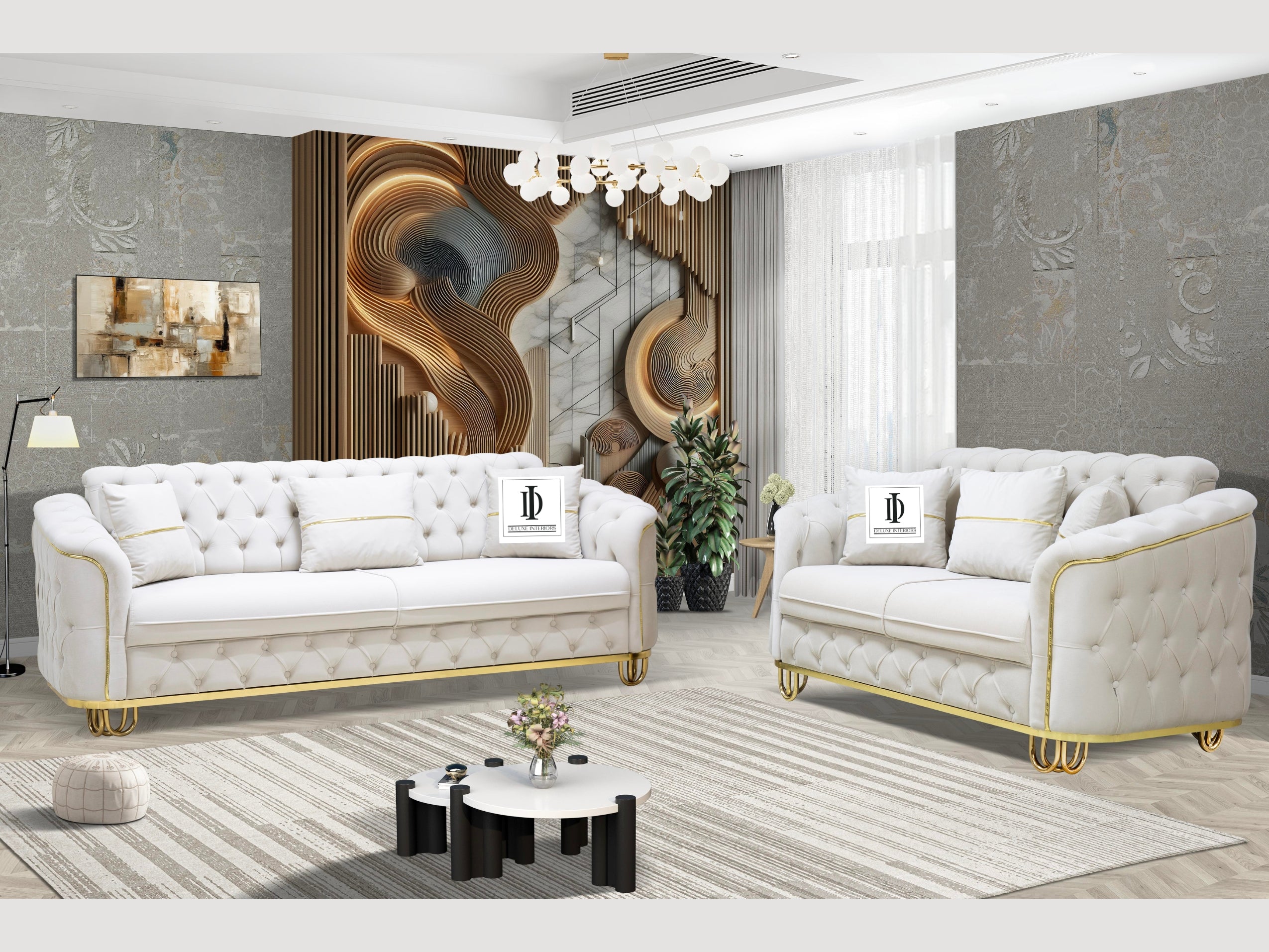 Almira sofa - Cream