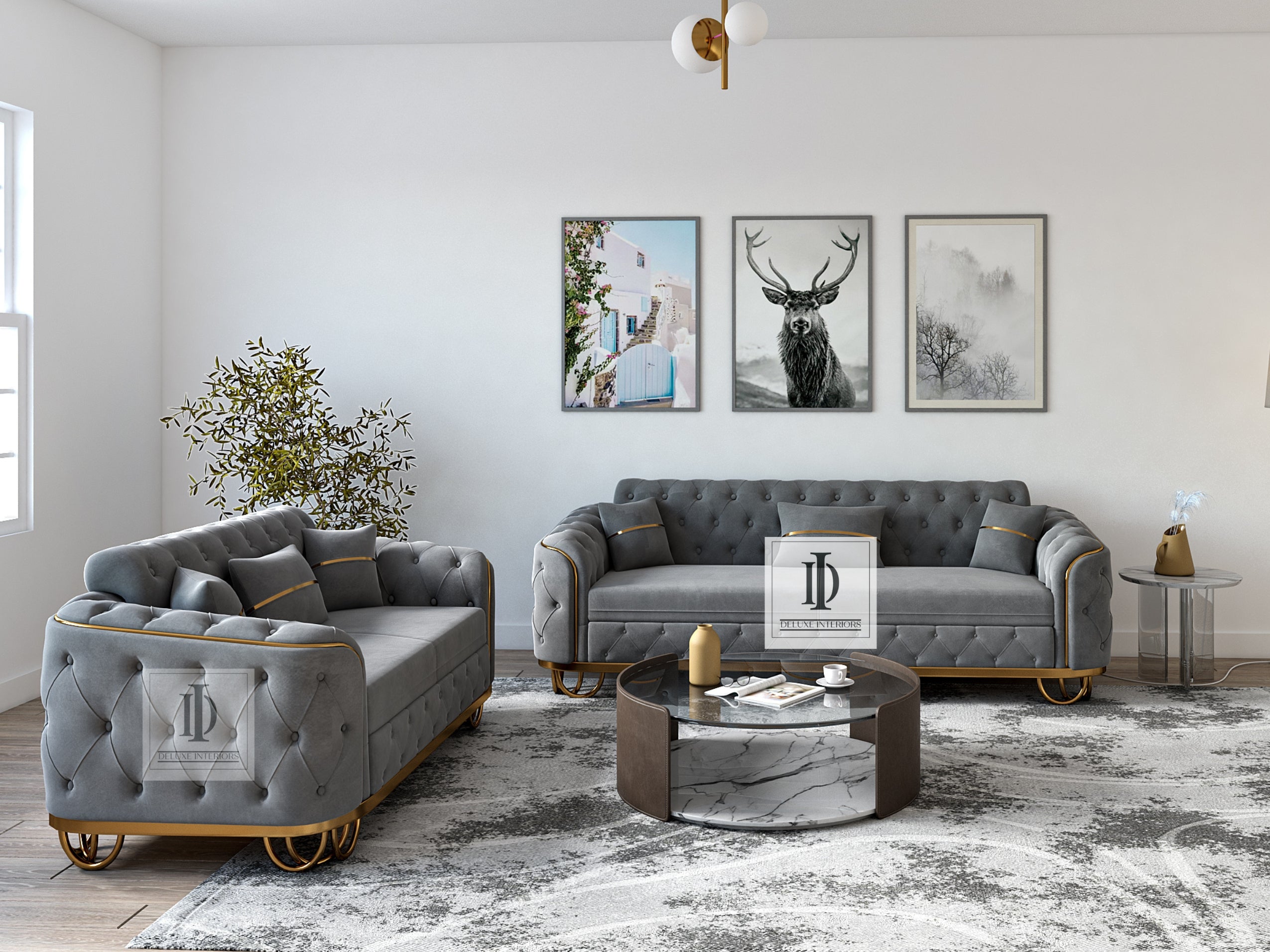 Almira sofa - Dark Grey